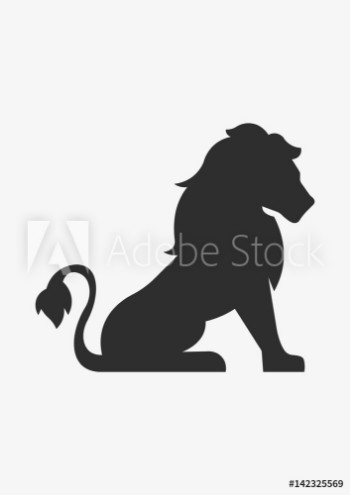 Bild på Lion icon Vector